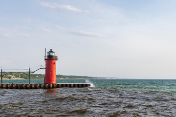 South Haven Pier Lighthouse, South Haven, Michigan
