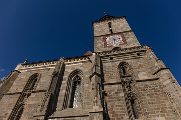 Fototapeta na wymiar The black church of Brasov Romania