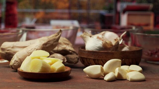 Common condiments in Chinese food