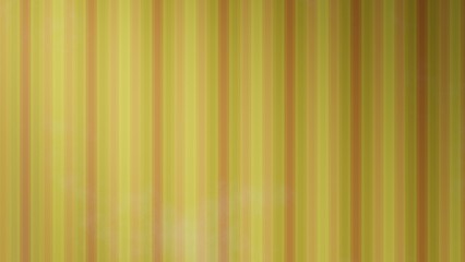 3D rendering. Wallpaper for wall with a pattern of vertical lines in green and orange. Green and white striped texture. Green and orange striped pattern for fabric or design. Yellow, green, orange