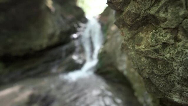 Wasserfall in der Slowakei
