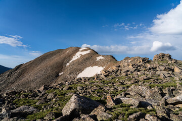 Mt. Jackson, Holy Cross Wilderness.  Near Beaver Creek, Colorado.