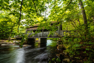 Fototapeta premium Devils Hopyard in Connecticut, USA