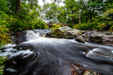 Devils Hopyard in Connecticut, USA