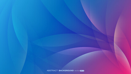 Abstract colorful background with curve and light composition