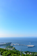 北海道　室蘭 測量山からの展望
