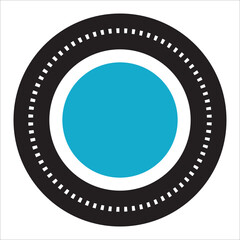 Detour street icon logo design