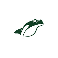 Frog icon logo design