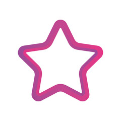 Purple Star Icon - Violet Star Icon