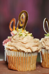 ponque with cream cake with decoration