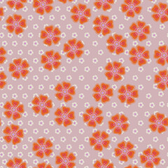 Vector de flores primaveras 