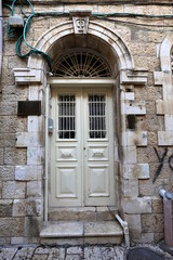 A door is an opening in a wall to enter and exit a building.