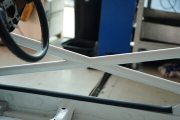 Race car's roll cage design