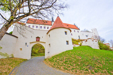 Fototapeta na wymiar Benedictine monastery of St. Mang in Fussen, Bavaria, Germany.