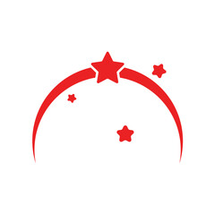 Star icon Template vector illustration design