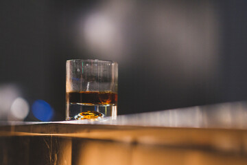 a glass of delicious whiskey