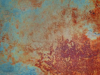 Wall fragment with scratches and cracks.vintage dirty exfoliating plaster Textured background peeling of colour wallpaper cement.The​ pattern​ of​ surface​ wall​ concrete​ for​ background.