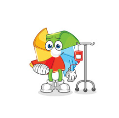 paper windmill schedule list vector. cartoon character