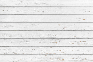 White wooden background Distressed wood texture - obrazy, fototapety, plakaty