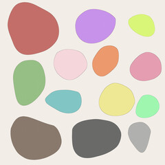 background with circles illustration 