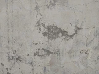 Keuken foto achterwand Verweerde muur Grijze achtergrond vintage kleur en gesponst noodlijdende textuur in zachte blended penseelstreken met witte grunge vlekken en rand grijze achtergrond. achtergrond of textuur met krassen en scheuren. Gekrast