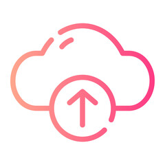 upload gradient icon