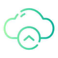 arrows gradient icon