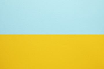 Two tone background in colors of Ukrainian flag