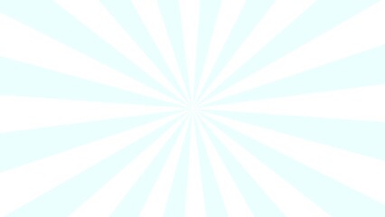 Spirale - Farbfächer - Strahlen hellblau