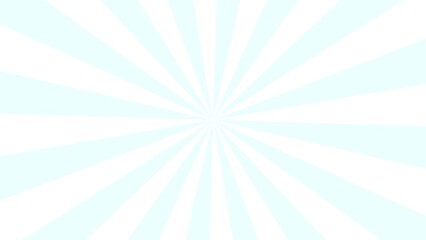 Spirale - Farbfächer - Strahlen hellblau