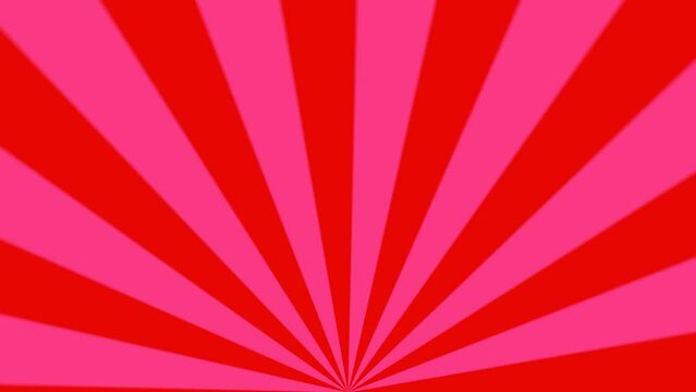 Spirale - Farbf&auml;cher - Strahlen rosa pink rot