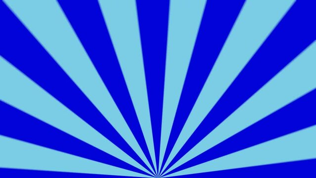 Spirale - Farbf&auml;cher - Strahlen dunkelblau hellblau