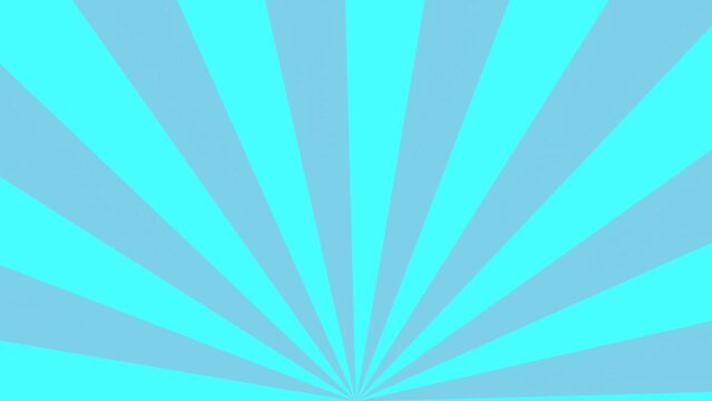 Spirale - Farbf&auml;cher - Strahlen hellblau blau