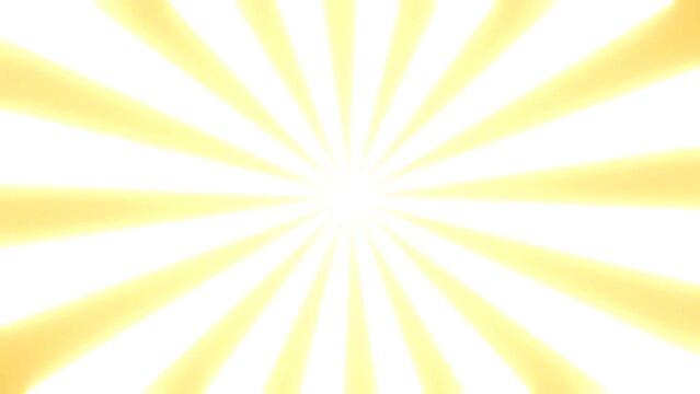 Spirale - Farbf&auml;cher - Strahlen gelb sonne