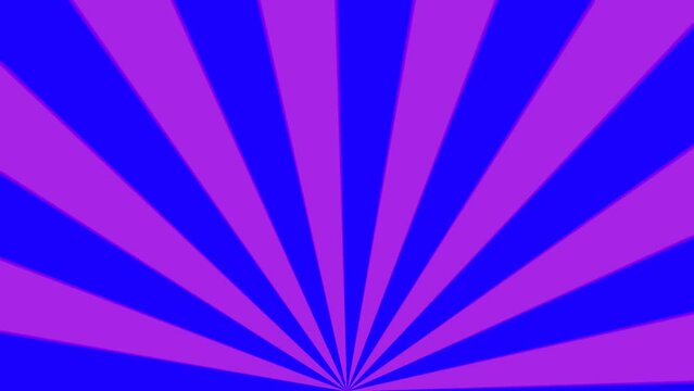 Spirale - Farbf&auml;cher - Strahlen lila violett blau