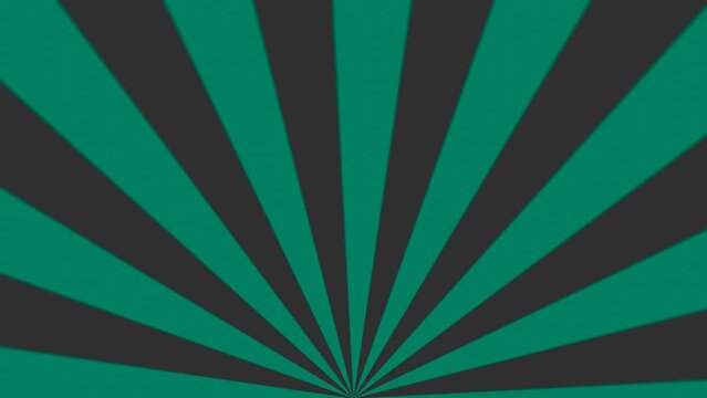 Spirale - Farbf&auml;cher - Strahlen gr&uuml;n t&uuml;rkis grau