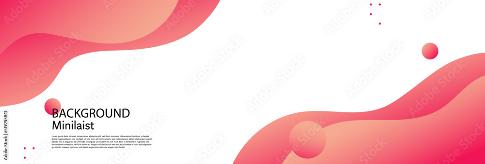 Poster Panoramic abstract background with  cut out paper layers composition. fluid 3d in popup shape illustration for poster layout, banner, and copy space.