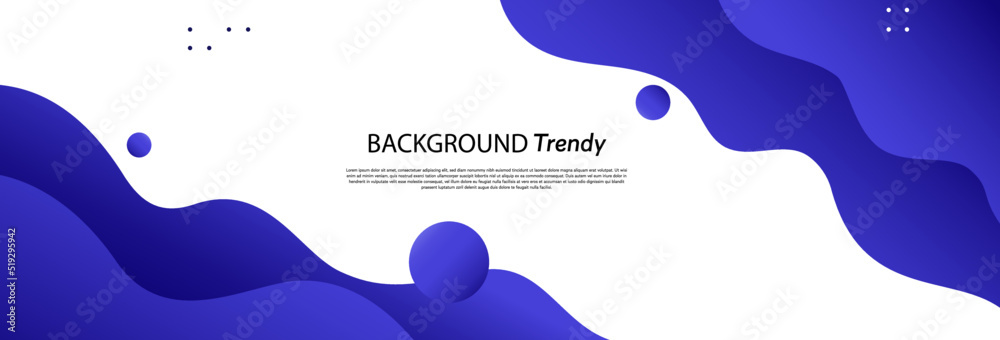 Poster Panoramic abstract background with  cut out paper layers composition. fluid 3d in popup shape illustration for poster layout, banner, and copy space.