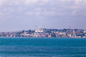 wonderful composition sunset from Istanbul