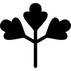 Fototapeta premium Coriander Icon