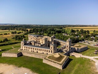 Krzyztopor Castle in Ujazd is a ruin full of magic and mystery lost among the fields and hills of Opatów Land, Poland