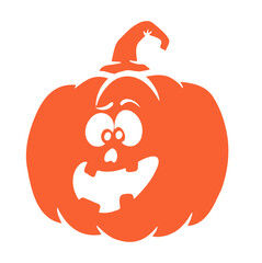 halloween pumpkins Jack O Lanterns faces. pumpkin icon. Scary Halloween pumpkin. 