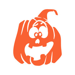 halloween pumpkins Jack O Lanterns faces. pumpkin icon. Scary Halloween pumpkin. 