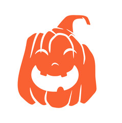 halloween pumpkins Jack O Lanterns faces. pumpkin icon. Scary Halloween pumpkin. 