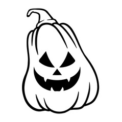 halloween pumpkins Jack O Lanterns faces. pumpkin icon. Scary Halloween pumpkin. 