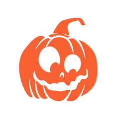 halloween pumpkins Jack O Lanterns faces. pumpkin icon. Scary Halloween pumpkin. 