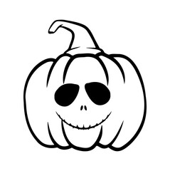 halloween pumpkins Jack O Lanterns faces. pumpkin icon. Scary Halloween pumpkin. 