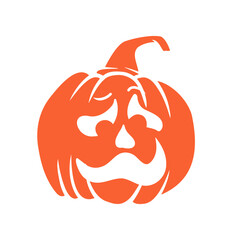 halloween pumpkins Jack O Lanterns faces. pumpkin icon. Scary Halloween pumpkin. 