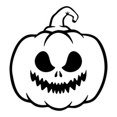 halloween pumpkins Jack O Lanterns faces. pumpkin icon. Scary Halloween pumpkin. 