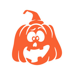 halloween pumpkins Jack O Lanterns faces. pumpkin icon. Scary Halloween pumpkin. 